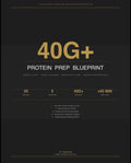 The Lean Machine: 40g+ Protein Prep BluePrint