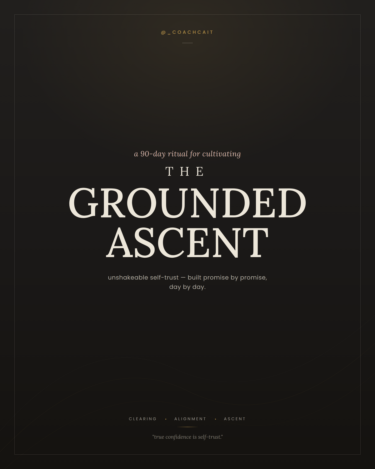 The Grounded Ascent
